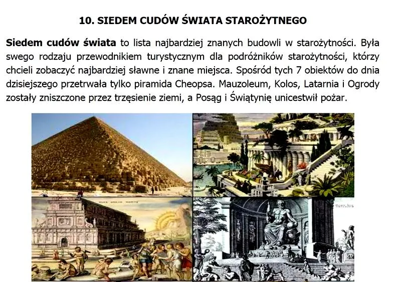 Cuda świata starożytnego
