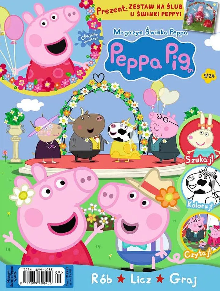 Terminy występów Świnka Peppa