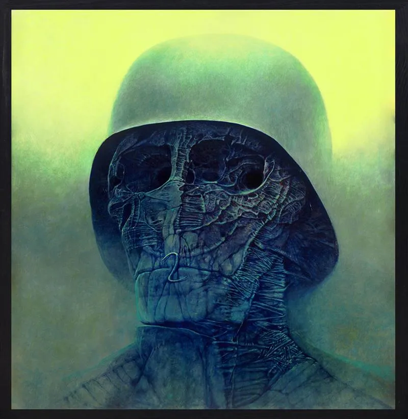 Zdzisław Beksiński rzeźba